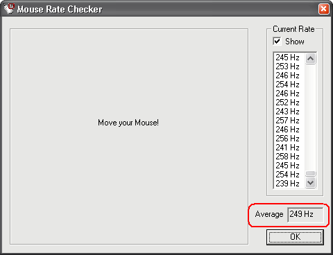 Télécharger MouseRate Checker Télécharger MouseRate Checke