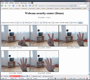 Pr&eacute;visualisation des images avec mon code PHP