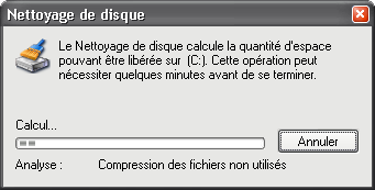 L&acute;outil Nettoyage de disque